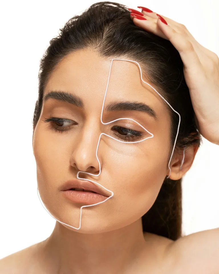 Planejamento de harmonização facial